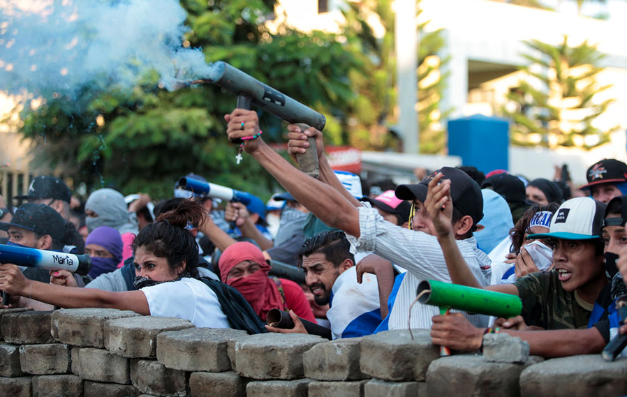 Notes from the frontlines of protests in Nicaragua